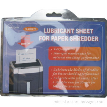 shredder lubricant sach